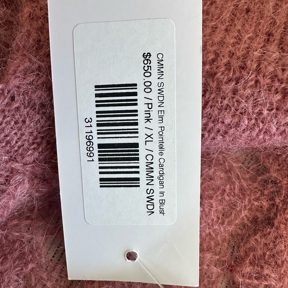 CMMN SWDN Elm Pointelle Knit Sweater - Picture 6 of 6